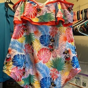 Disney Multicolor Minnie Mouse One Piece Swimsuit